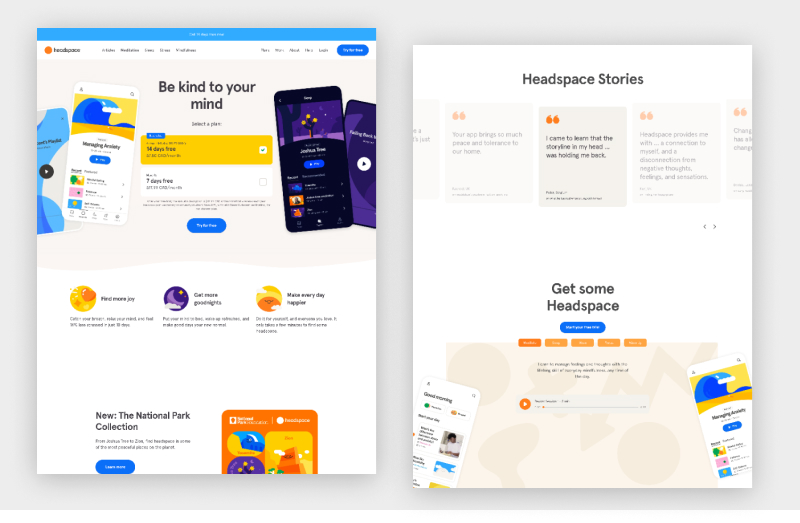 App Landing Page