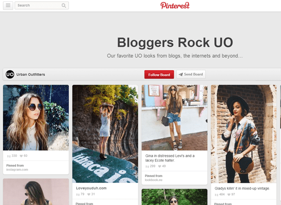 Bloggers Rock UO on Pinterest