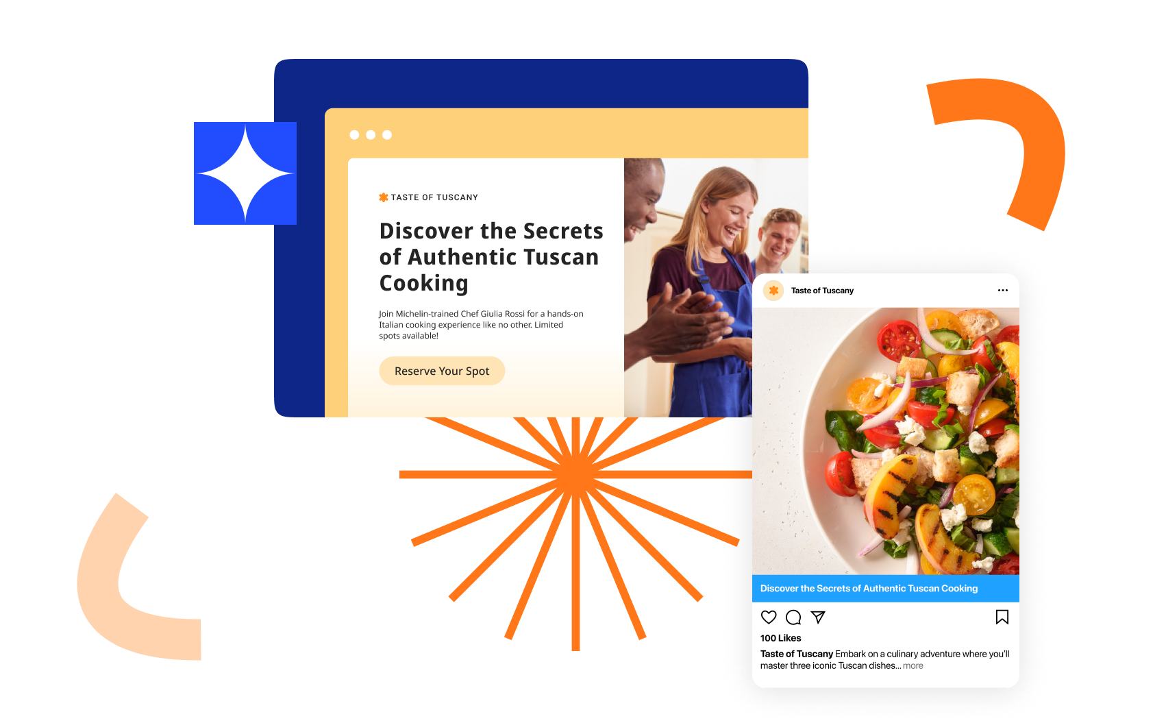 LANDING PAGES for social ads