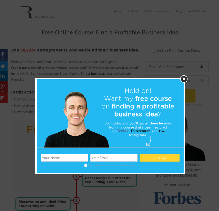 turning website visitors into leads with srs