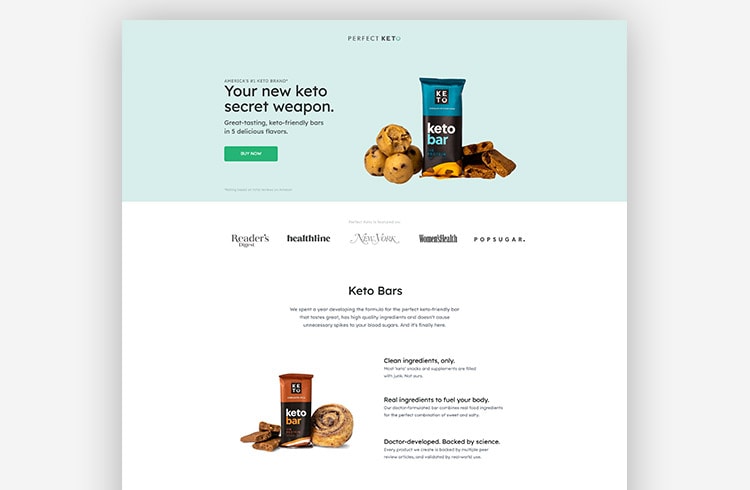 High-Converting Landing Page: Promo