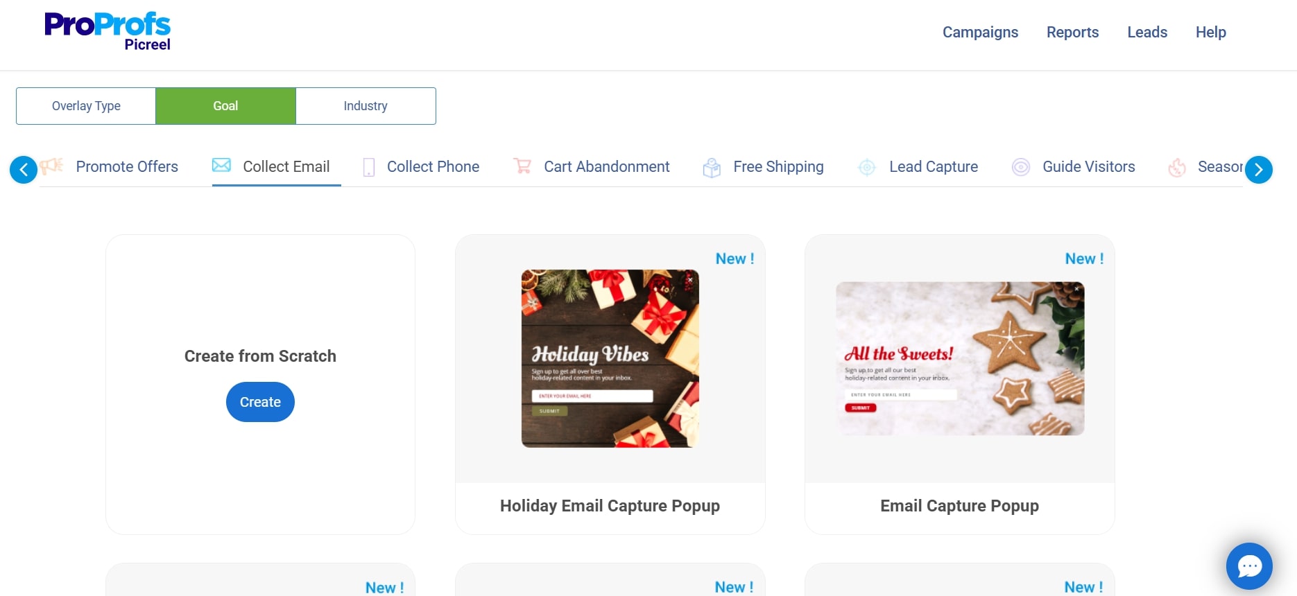 Picreel CRO Software examlple