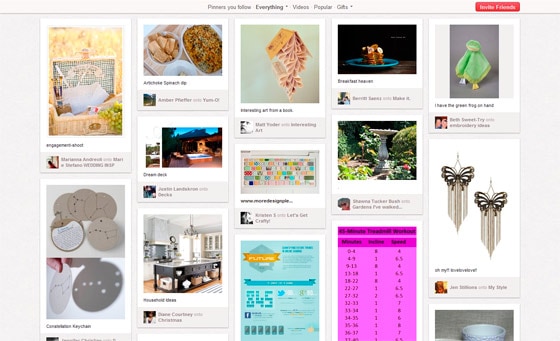 Visual Content Curation with Pinterest