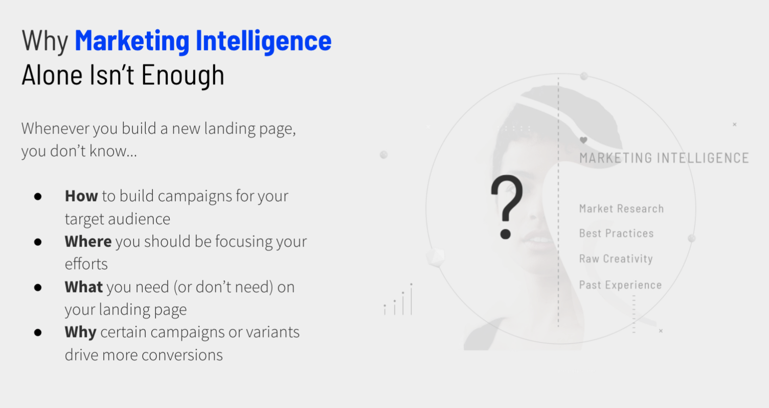 Why marketing intelligence isn't enough