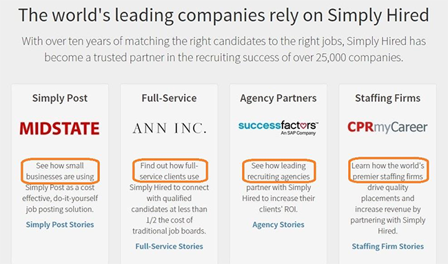 Simply hired case studies