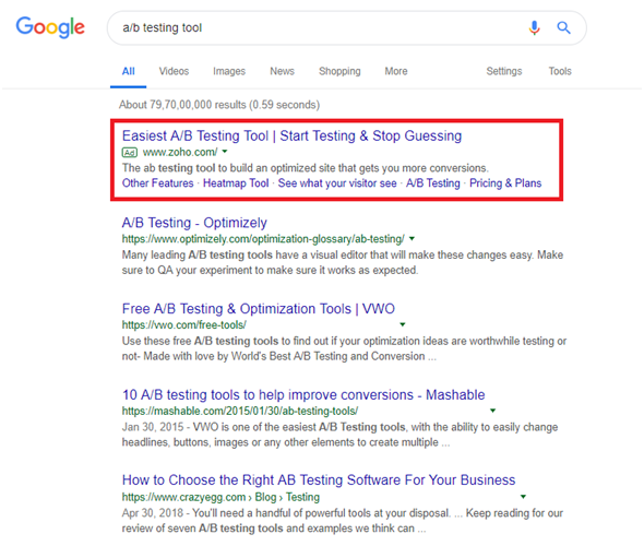 Boosting B2B conversion rates by using PPC to dominate the SERPs