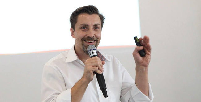 Andreas Wander auf den Content Marketing Masters 2016
