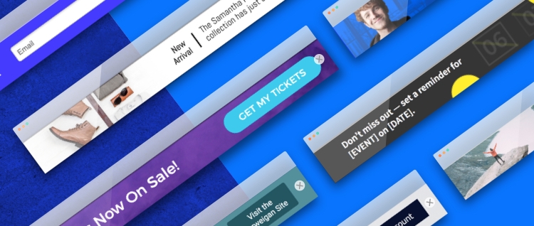 9 Creative Sticky Bar Examples – Plus 21 New Unbounce Templates