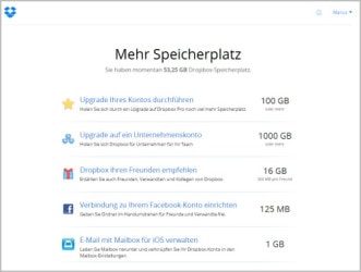 Growth Hack von Dropbox: Speicher kostenlos erhöhen