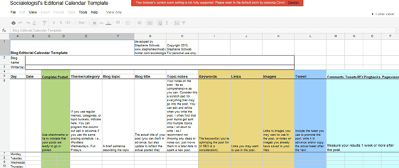 How To Structure An Editorial Calendar