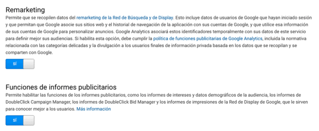 ES crear un segmento y una audiencia personalizados para hacer remarketing Adwords