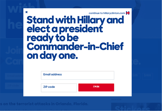 hilary-clinton-join-mailing-list-presidential-marketing-campaign