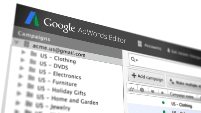 editor de google adwords herramienta basica