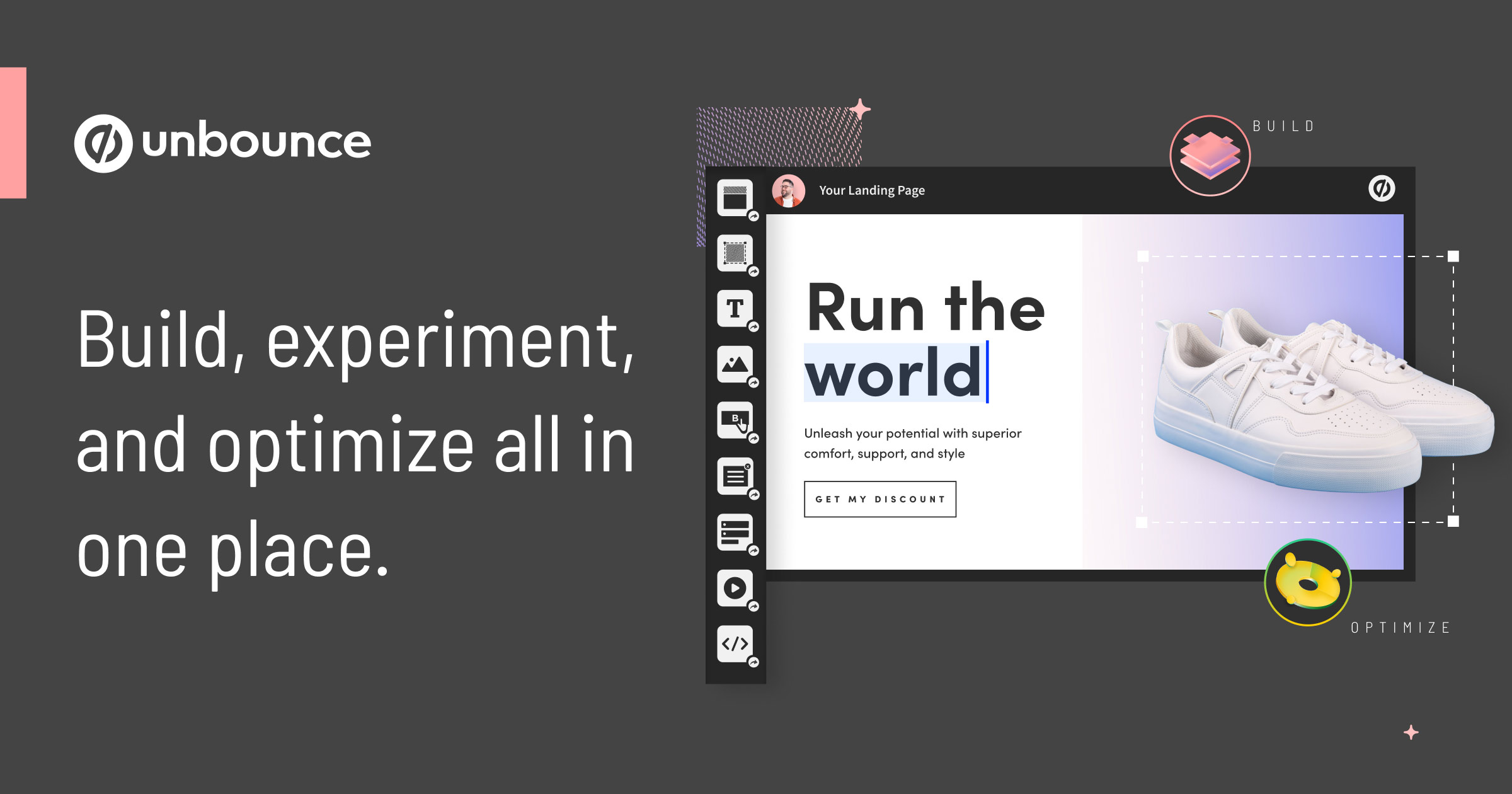 Unbounce Features Build Customize Test Convert And Optimize Unbounce Features Build Customize Test Convert And Optimize