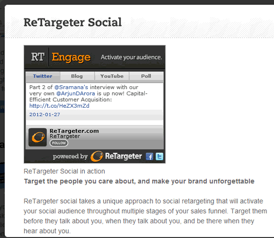 ReTargeter Pay Per Click Retargeting