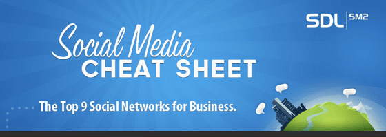 social media cheat sheet