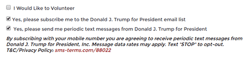 text-messages-automatically-checked-donald-trump-presidential-marketing-campaign