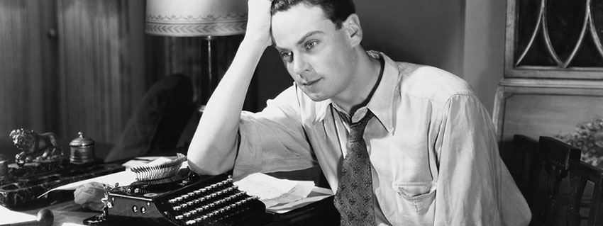 writer and typewriter