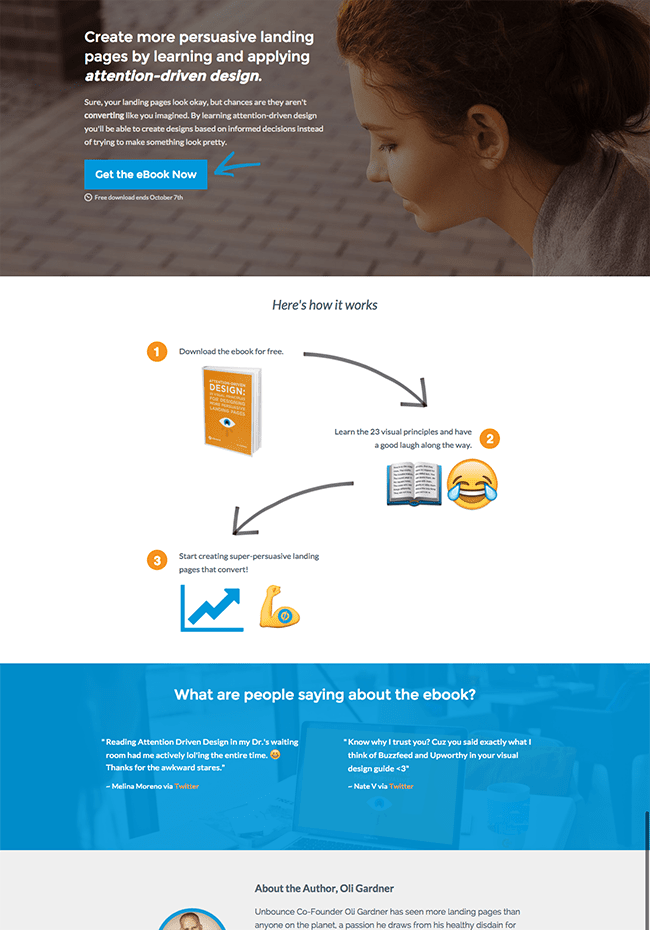 What a Winning Click-Through Landing Page Looks Like