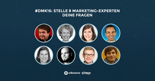 Stelle den 8 Marketing-Experten des Digital Marketing Kickoff deine Fragen
