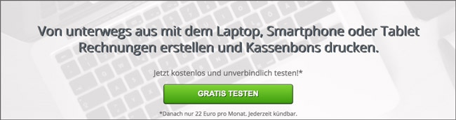 Verkaufsseiten: Call To Action im oberen Bereich