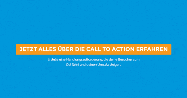 Was ist eine Call To Action