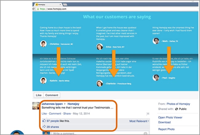 Conversion Centered Design: Social Proof