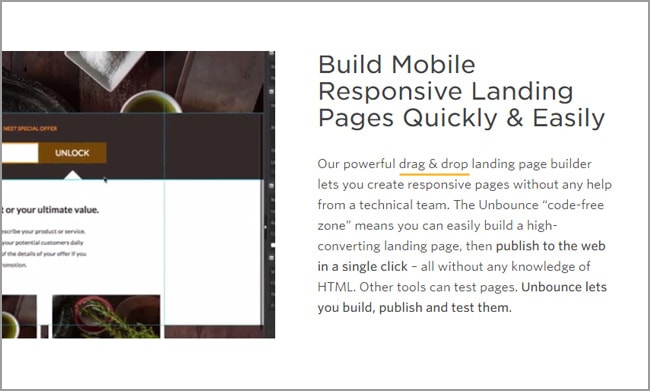 Unbounce Mobile Responsive Landing Page