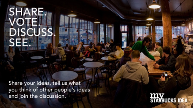 Starbucks und Social Media