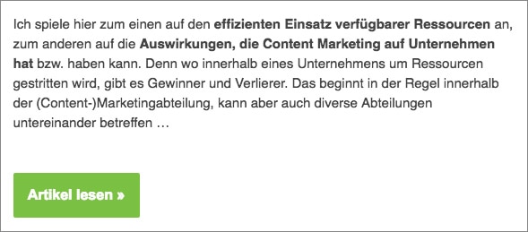 Toushenne.de E-Mail mit Call To Action