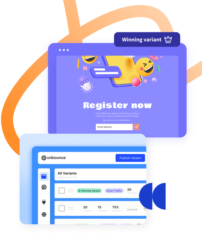 Unbounce Smart Traffic - AI-based Landing Page Optimization Tool